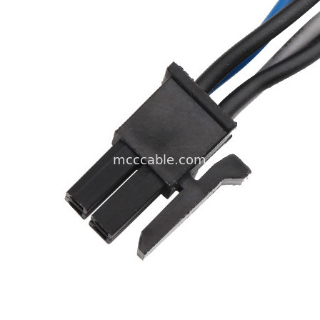 Assemblée 3,0 de cable électrique de MOLEX 430250408 À de TE 2-520129-2 4 longueur de la borne 100mm