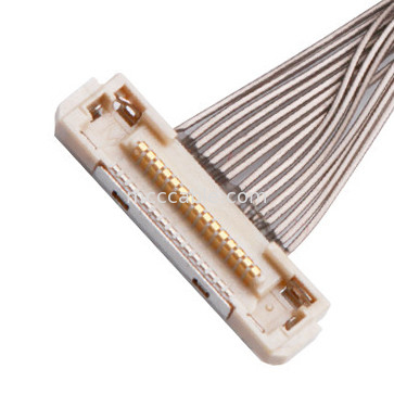 lancement de 0.4mm HEURES micro DF36C-15P-0.4SD de câble coaxial de liaison aux HEURES DF36-30P-0.4SD