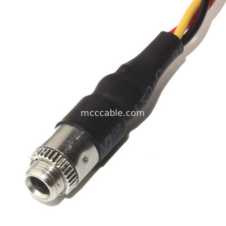 Molex 22 55 2101 bâti fait sur commande Jack audio de panneau du lancement 3.5mm du harnais de câble 2.54mm