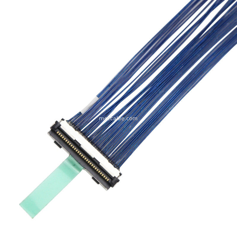 câble coaxial de liaison micro DF80D-30P-0.5SD de Lvds de câble coaxial de liaison de  30P de lancement de 0.5mm