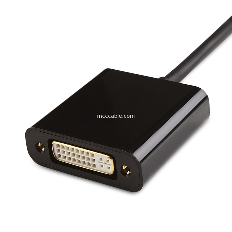 OEM / ODM Assemblage de câble Lvds Mini Displayport à connecteur d'adaptateur 3 en 1