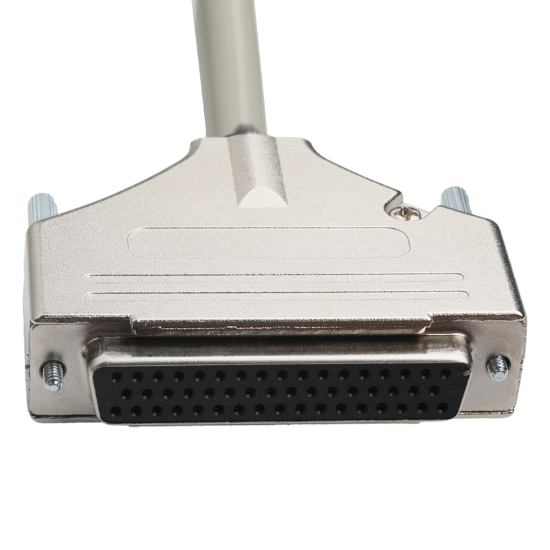 Hd D Sub Db50 Casse alliage de zinc nickel plaqué à D-Sub Mdr Plug Od 90mm