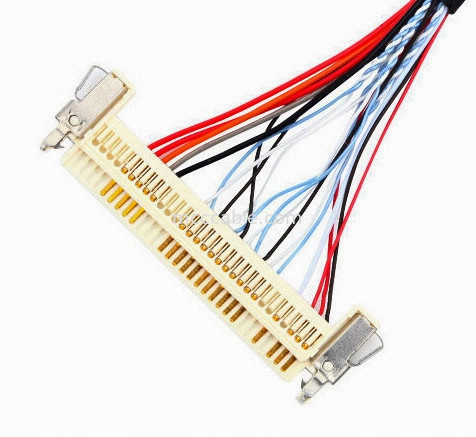Câble de l'affichage à cristaux liquides LVDS des AS 50204-040-11 JAE FI-X30HL JST SPH-002T-P0.5S