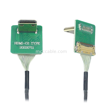 Adaptateur de connecteur ®-VS 20525-020E-02 à 0,4 mm Pitch Hd Hdmi Adaptateur de type mini Hdmi-C personnalisé