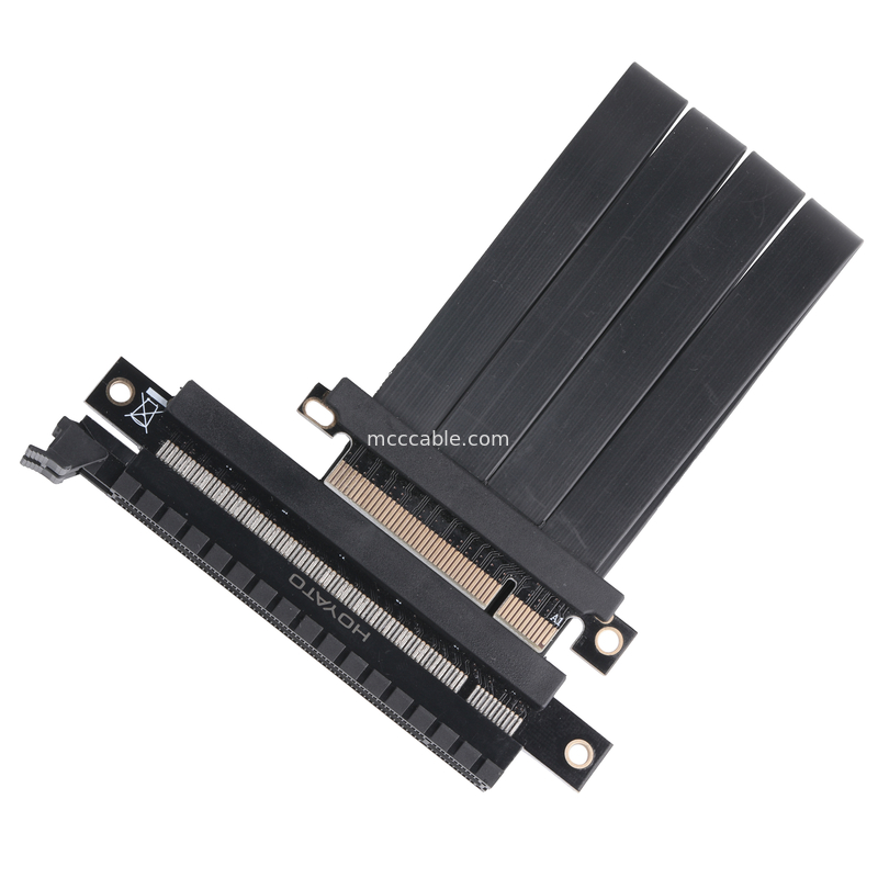 PCB câble coaxial extrêmement fin câble de carte graphique PCIE câble d'extension pour machines minières
