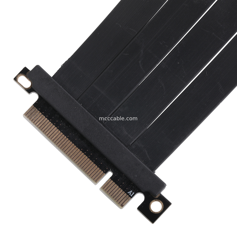 PCB câble coaxial extrêmement fin câble de carte graphique PCIE câble d'extension pour machines minières