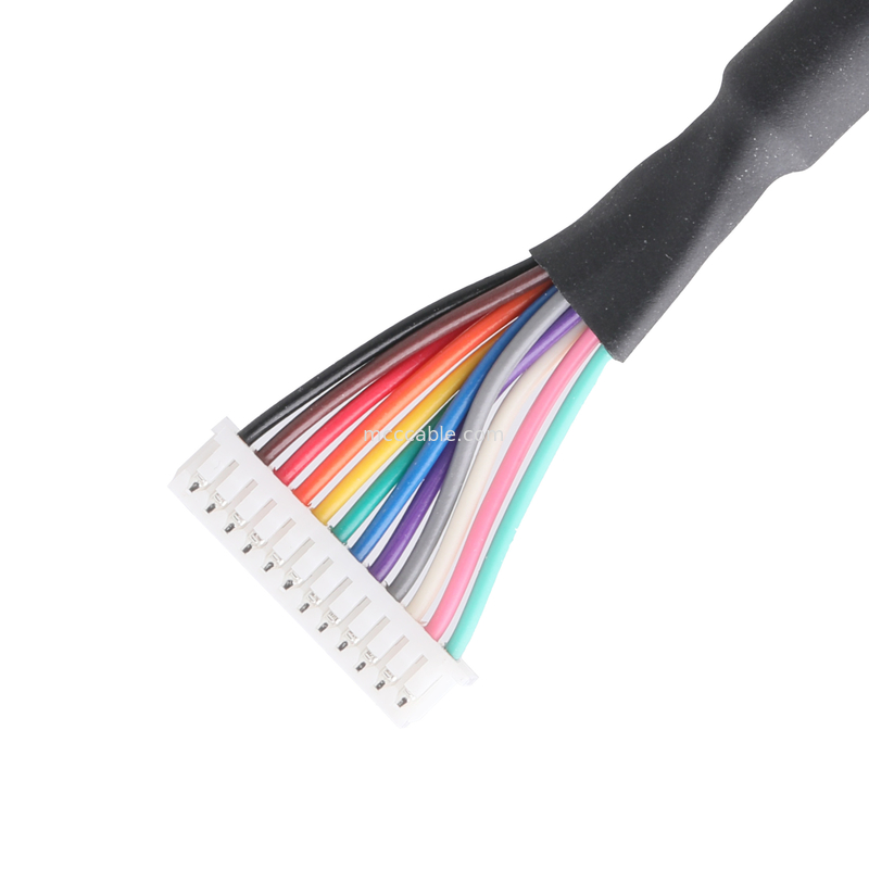MX1.25-12P Assemblage de câbles Lvds HSGWP/N 1025-H-12P-N-HF UL20276 28AWG*12C OD 5,5 mm