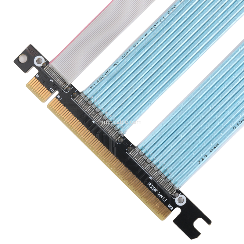 PCB Cable coaxial extrêmement fin PCIE Graphique ordinateur carte graphique câble d'adaptateur d'extension