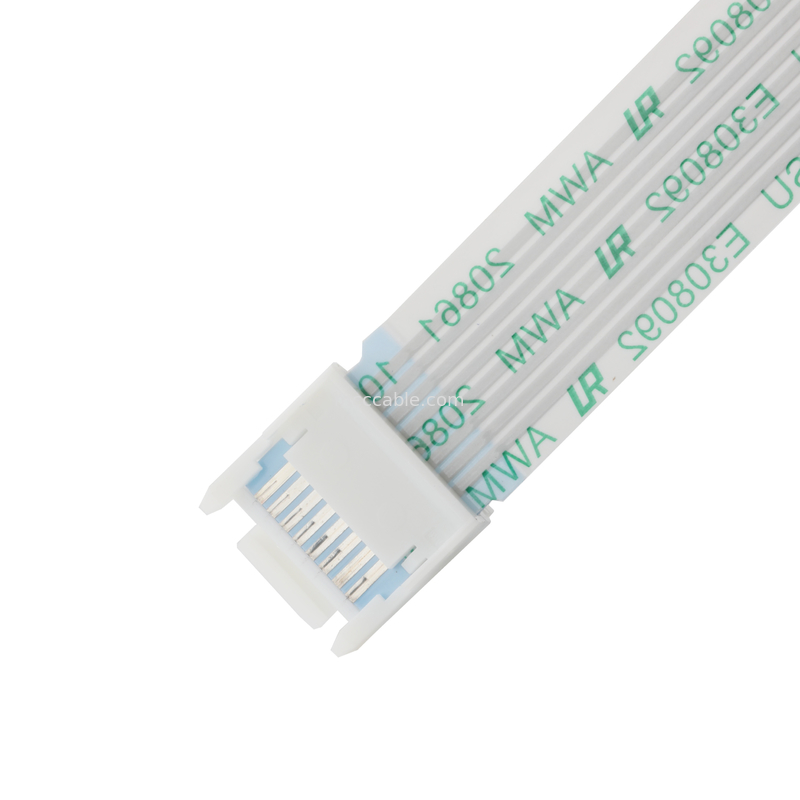 ROHS FFP/FPC 6Pin Blanc IS100-L08T-C46-C à HS100-L08N-N62 Noir avec une hauteur de coupe de 1,0 mm