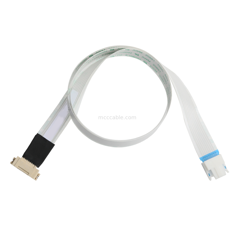 ROHS FFP/FPC 6Pin Blanc IS100-L08T-C46-C à HS100-L08N-N62 Noir avec une hauteur de coupe de 1,0 mm