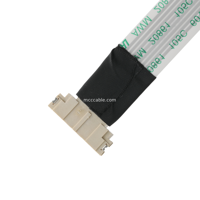 ROHS FFP/FPC 6Pin Blanc IS100-L08T-C46-C à HS100-L08N-N62 Noir avec une hauteur de coupe de 1,0 mm