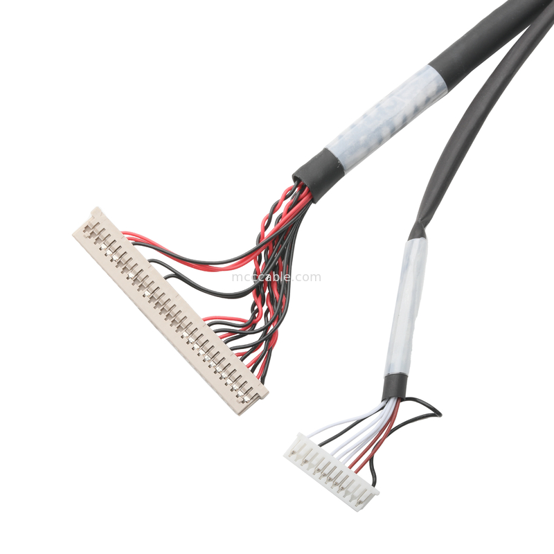Application automobile JAE FI-X30HL 30P à DF14-30P et MOLEX 51021-1200 12Pin Connecteurs de câbles combinés OEM/ODM