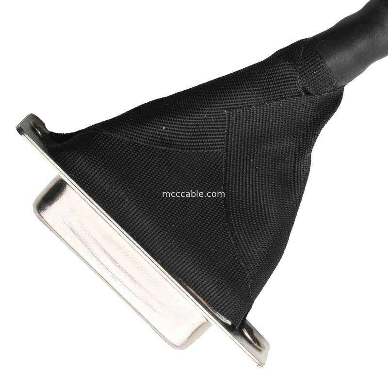 Assemblage de câble HDD  DF13-40Pin Pitch 1,25 mm à HD-SUB 26P FEMALE SLODER UL 1007 20AWG câble OEM / ODM