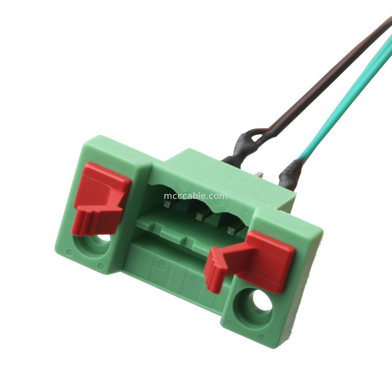 Assemblage de câble personnalisé DFK-MSTB 2,5/3-G-5.08 à JST EH-4P UL 1061 22AWG