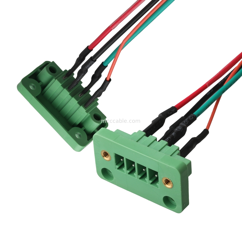 DFK-MC JL15CDGV-3.81 4Pin à MX1.25-12Pin et UL Lobel Blocs terminaux à travers le mur