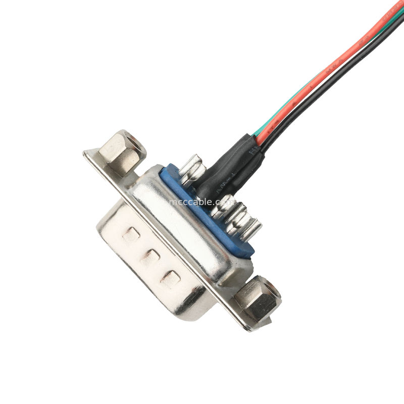 DB 9P Assemblage de câbles LVDS D-SUB-9P Soldeur mâle à MX1.25mm Connecteur de fil 4Pin OEM/ODM