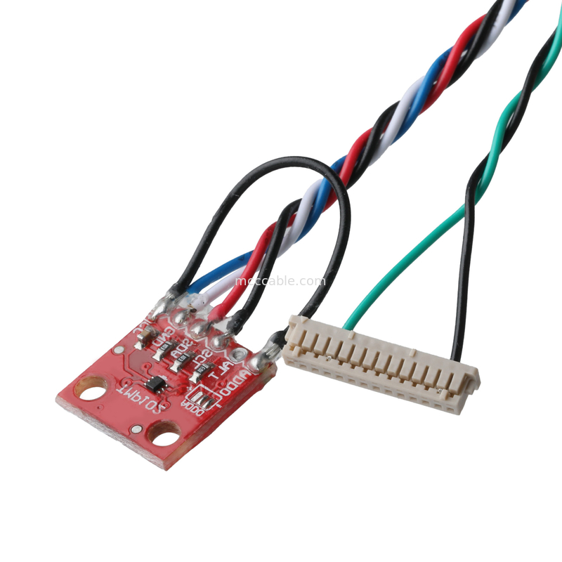 Ensemble combiné de connecteurs de câbles JST RF-10 à DF13-14S-1.25C DF13-5S-1.25C et SEN-13314