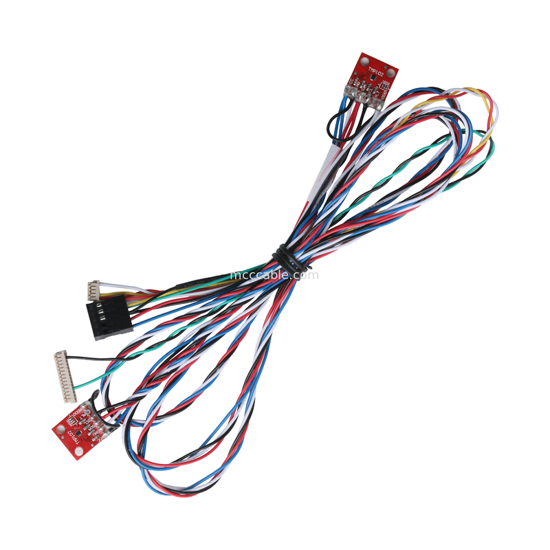 Ensemble combiné de connecteurs de câbles JST RF-10 à DF13-14S-1.25C DF13-5S-1.25C et SEN-13314