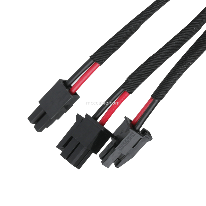 TER MOLEX 430250610 Ensembles coaxiaux à 6 broches sur mesure Harnais de fil pour équipement électrique automobile