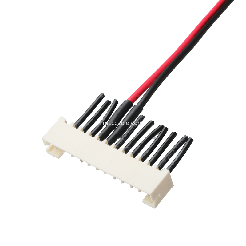 Assemblage de câble LVDS JST B12B-PH-K-S à JST XHP-7 connecteur d'affichage lvds câbles de combinaison personnalisés pour les moniteurs LED