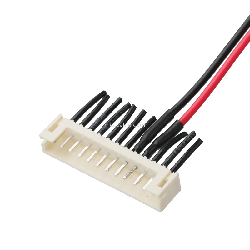 Assemblage de câble LVDS JST B12B-PH-K-S à JST XHP-7 connecteur d'affichage lvds câbles de combinaison personnalisés pour les moniteurs LED