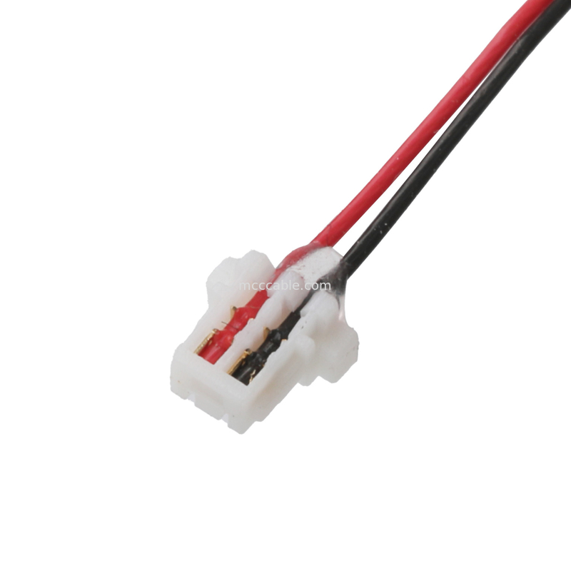 JST câble harnais 0,8 mm d'envergure 2P contact face vers le haut à NSHR-6P 1,0 mm boucle réceptacle déconnectable Crimp