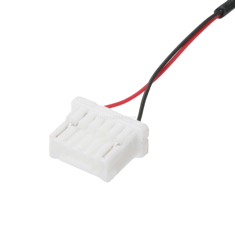 JST câble harnais 0,8 mm d'envergure 2P contact face vers le haut à NSHR-6P 1,0 mm boucle réceptacle déconnectable Crimp
