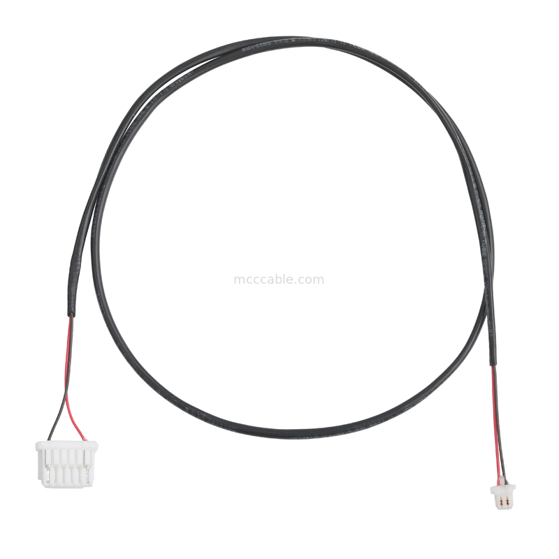 JST câble harnais 0,8 mm d'envergure 2P contact face vers le haut à NSHR-6P 1,0 mm boucle réceptacle déconnectable Crimp