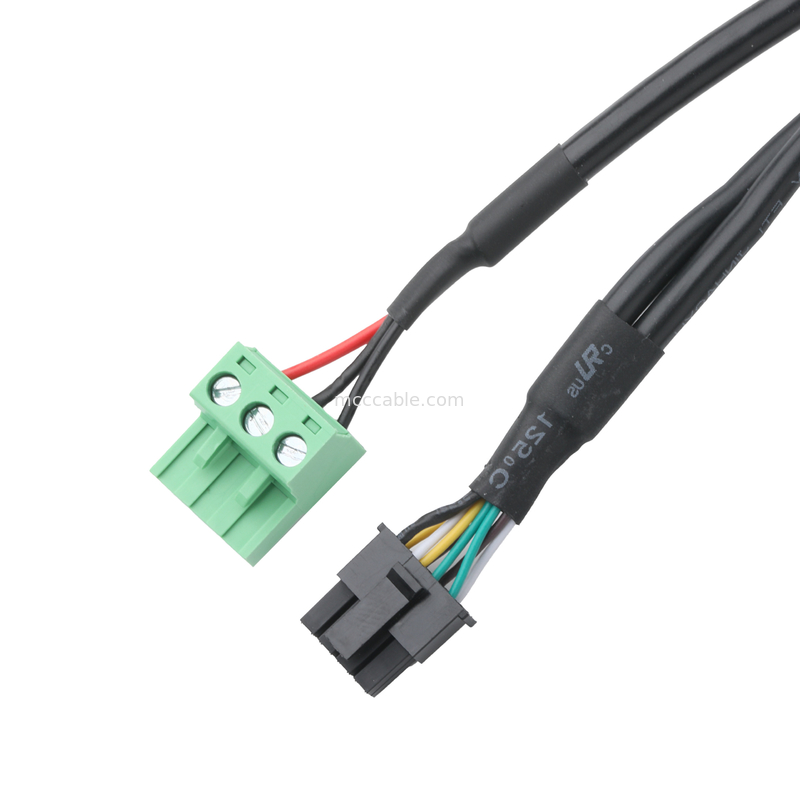 Connecteurs de câbles industriels personnalisés DB-15P féminin à HSG 43025-0800 hauteur 3,0 mm et 691352710003 hauteur 5,8 mm
