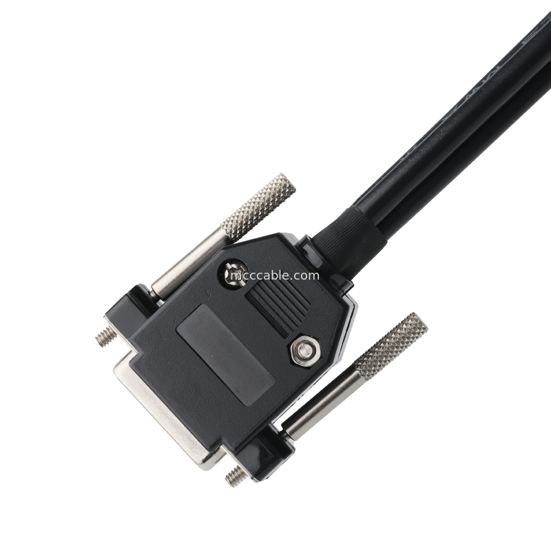 Connecteurs de câbles industriels personnalisés DB-15P féminin à HSG 43025-0800 hauteur 3,0 mm et 691352710003 hauteur 5,8 mm