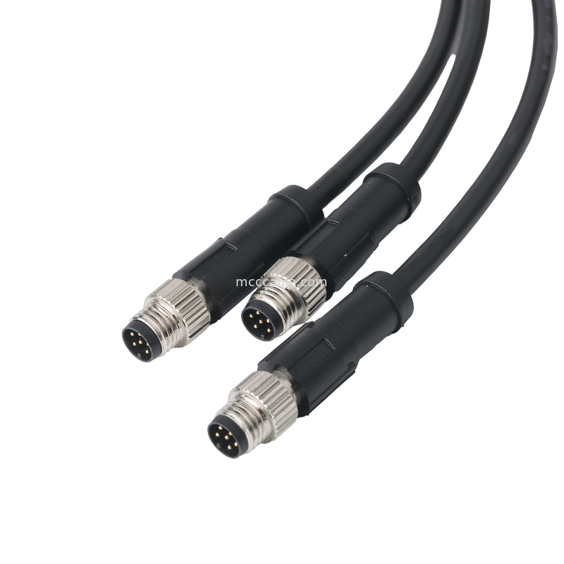 Le câble XHB-12P à M8 CONN et le câble DC CONN ou 43025-0400 CONN Pitch 3.0mm OEM/ODM
