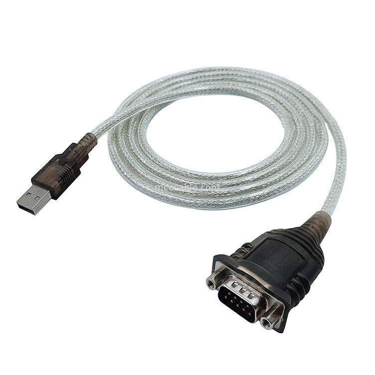 PL2303GT RS232 câble série usb à DB9 épingle mâle COM câble série USB prend en charge OEM/ODM