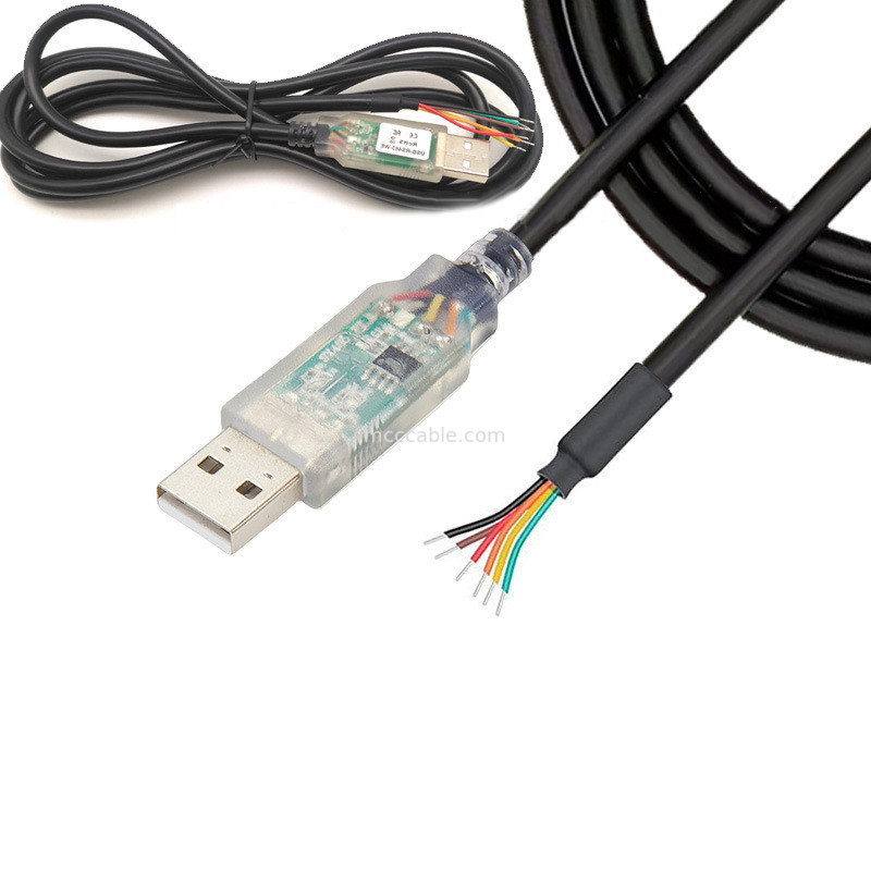 Chip d'origine USB à port série RS485 câble de données USB-RS485-WE-5000-BT, prend en charge la personnalisation de différentes interfaces