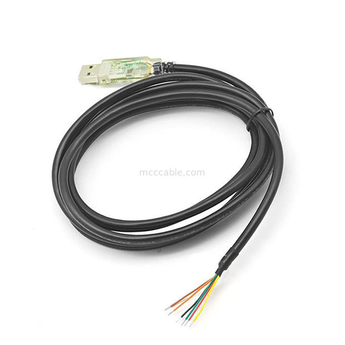 Chip d'origine USB à port série RS485 câble de données USB-RS485-WE-5000-BT, prend en charge la personnalisation de différentes interfaces