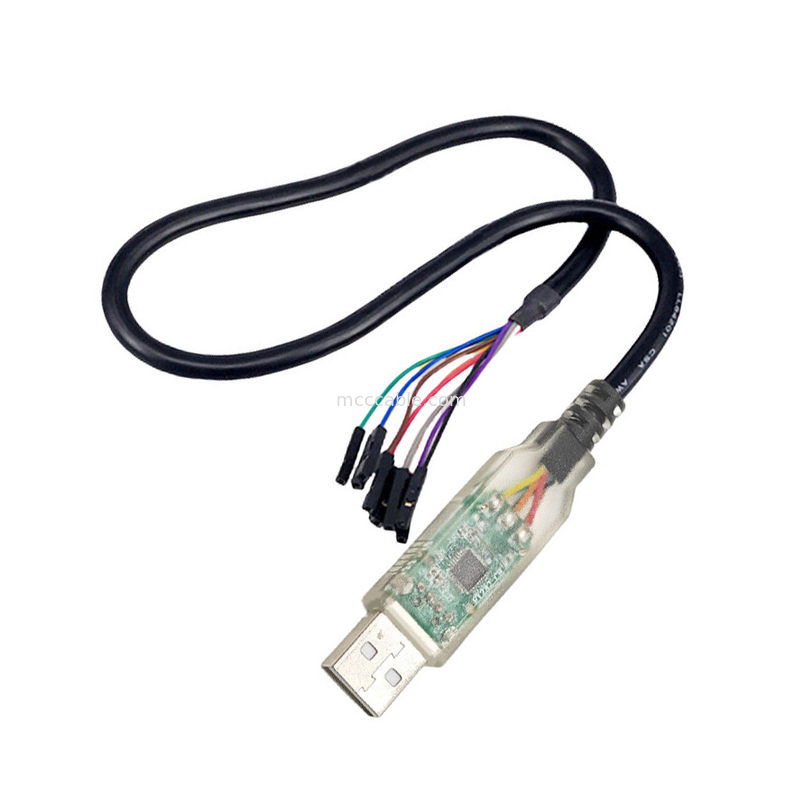 C232HD-DDHSP-0 FT232 puce importée câble USB à haute vitesse UART adaptateur série 3P