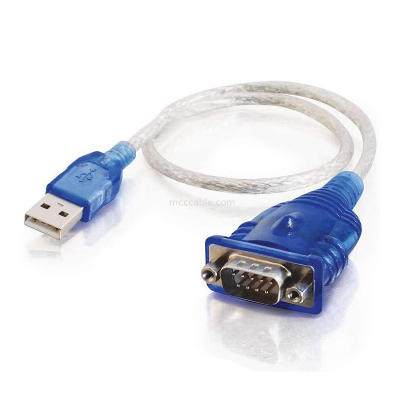 PL2303GT USB à câble série USB-A à connecteur DB-9P Interface, protocole série RS232-340, prend en charge la longueur du câble personnalisé