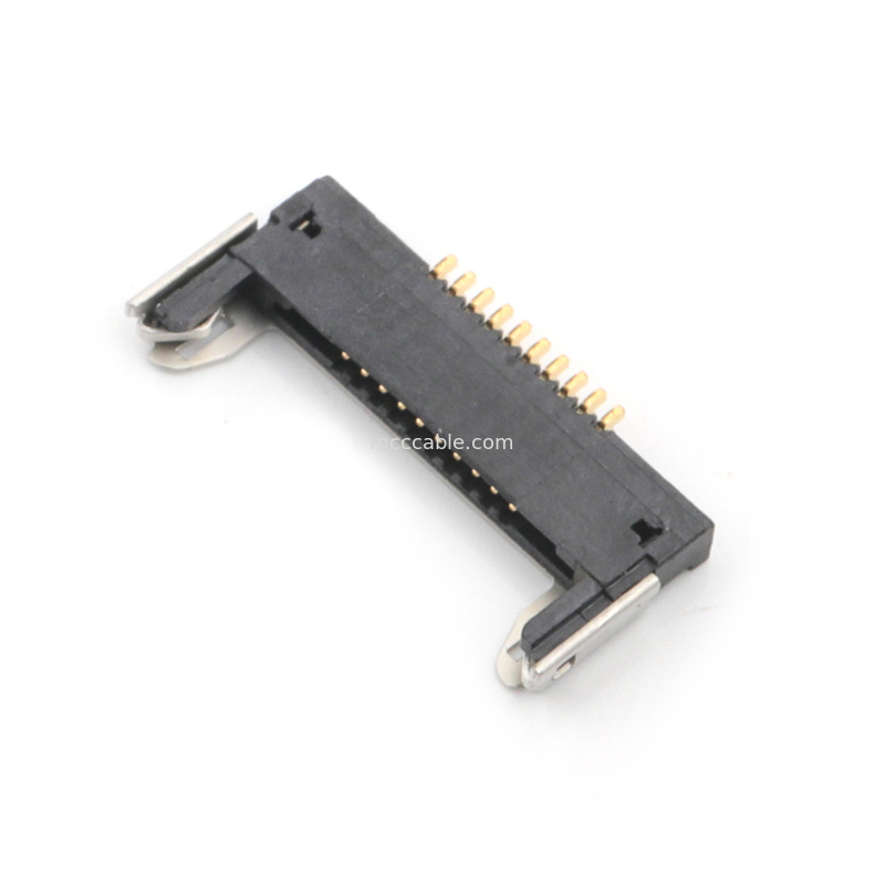 20345-010T-32R 20347-310T-12R 0,5 mm d'envergure, connecteur micro-coaxial de type d'accouplement horizontal