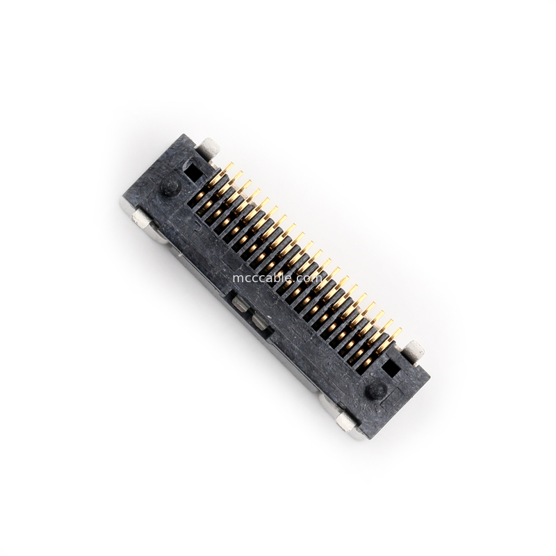 Honda LVC-D20SFYG Connecteur de type SMT à inclinaison de 0,5 mm côté PC pour câbles coaxials super-minces simples / plats
