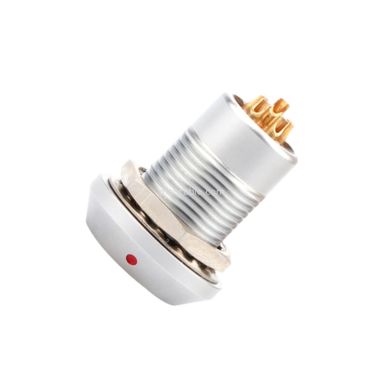 Connecteur à verrouillage automatique poussé-tiré Connecteurs circulaires Série B Z8 6Pin Femme