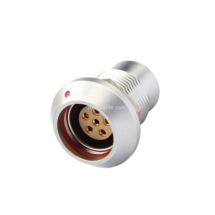 Connecteur à verrouillage automatique poussé-tiré Connecteurs circulaires Série B Z8 6Pin Femme