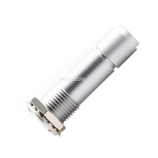 Connecteur circulaire industriel imperméable à l'eau de la série B Z10 6P femelle à l'intérieur Universal double écrousse câble de pinceau pour fixer le câble