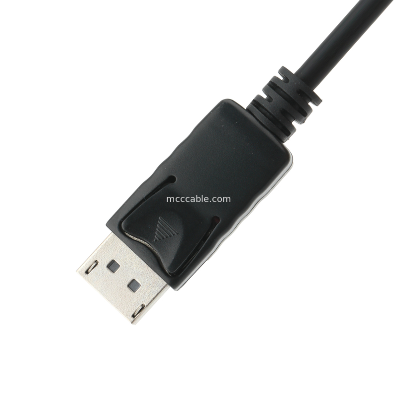 Adaptateur DP mâle à HDMI femelle Transmission de signal industriel HD, prise en charge 4K 8K