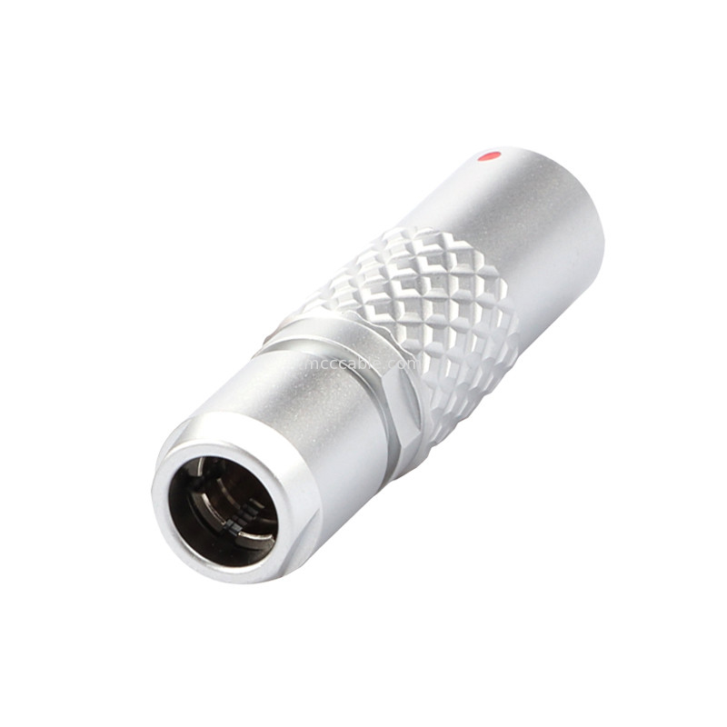 Connecteur circulaire imperméable à l'eau de la série Z4 B à 7 broches prise flottante système d'auto-verrouillage de sécurité