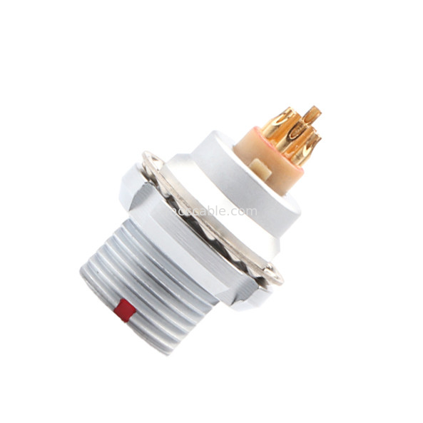 Série ronde étanche à l'eau auto-verrouillable Z3 8Pin Pour fixation externe du connecteur de châssis