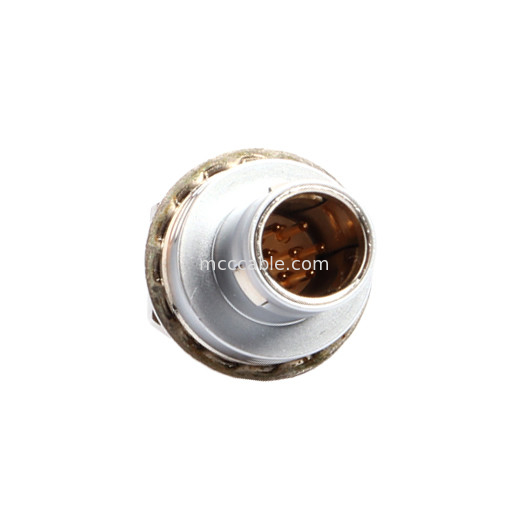 Connecteur circulaire T9 7Pin fixes de prise de noix fixes de connecteur d'équipement aérospatial médical militaire