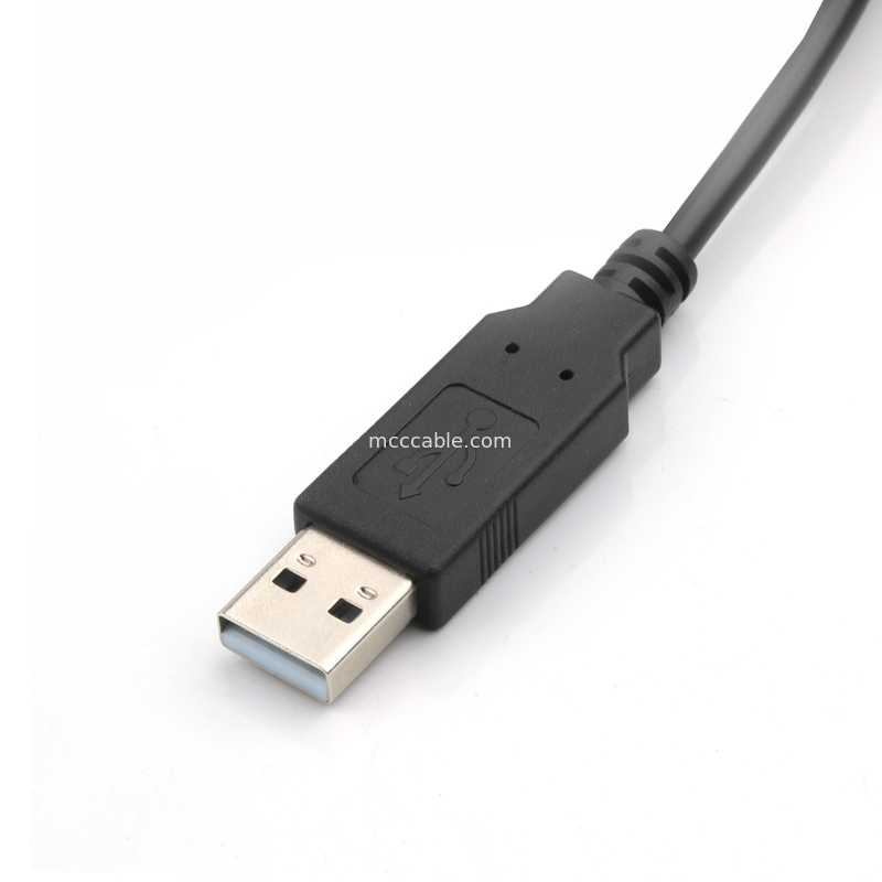 FT234X 5V PCBA USB-A à RJ45 câble série 8p8c Compatible avec la ligne de communication RS232