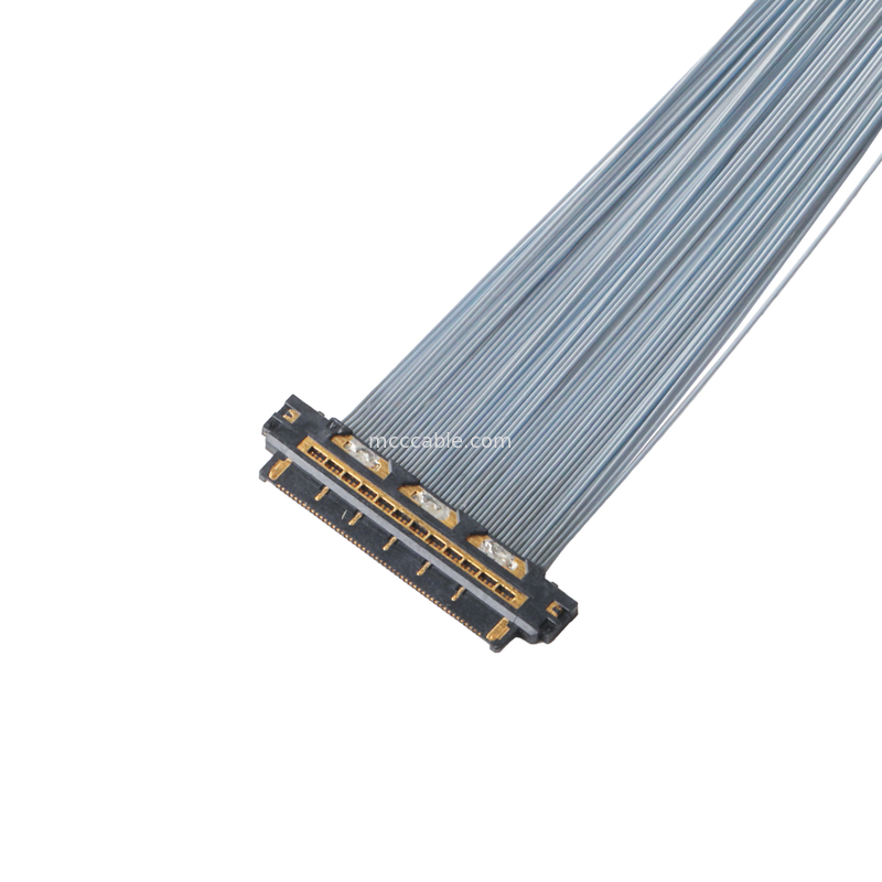 Connecteur spécial KEL XSL20-48 Caméra Connecteur coaxial ultra-fin 0.25mm Pitch Micro Coaxial Cable