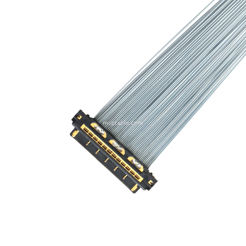 Connecteur spécial KEL XSL20-48 Caméra Connecteur coaxial ultra-fin 0.25mm Pitch Micro Coaxial Cable