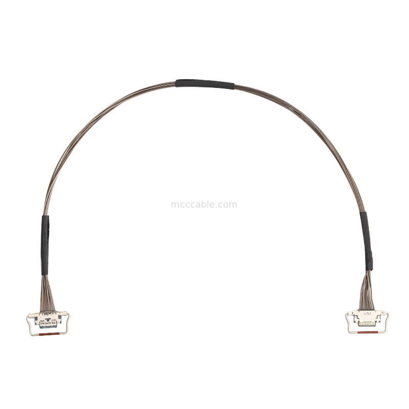 10 lancement de Pin Micro Coaxial Cable 0.4mm 20633-310T-01S Lvds pour la caméra thermique