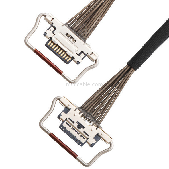 10 lancement de Pin Micro Coaxial Cable 0.4mm 20633-310T-01S Lvds pour la caméra thermique